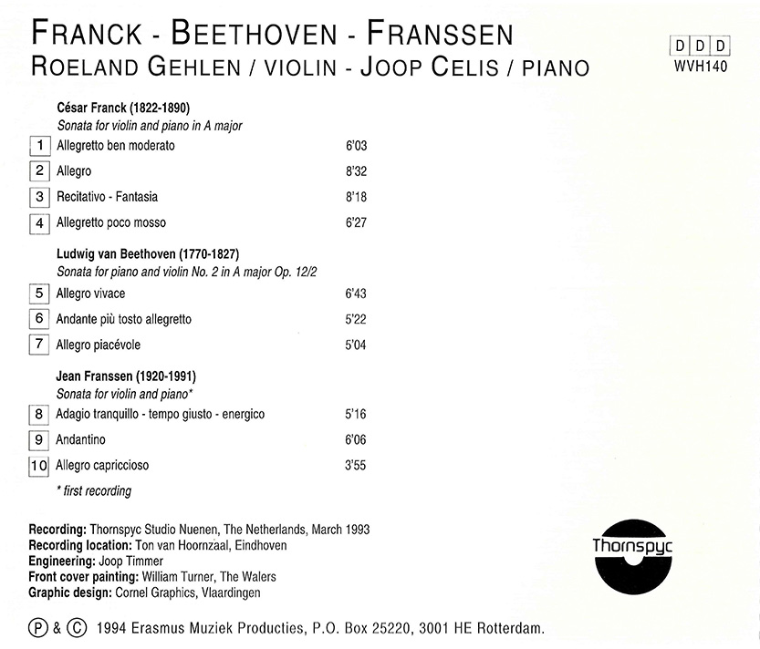Cover Ravel - Debussy